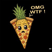 Pizza à l'ananas wtf !