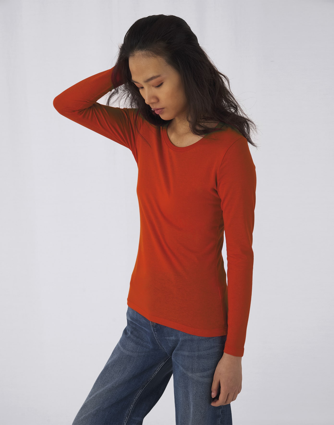 T-shirt femme bio manches longues B&C - Inspire LSL women 