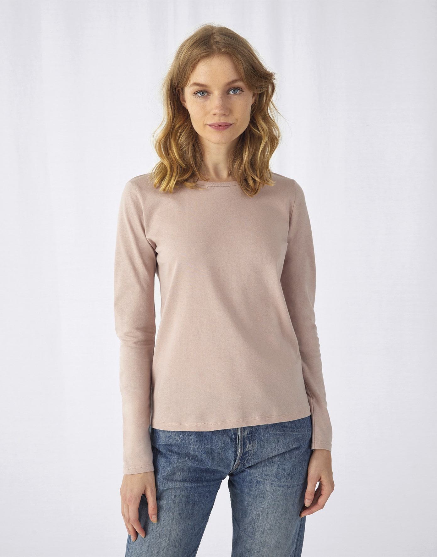 T-shirt femme manches longues léger B&C - E150 LSL women 