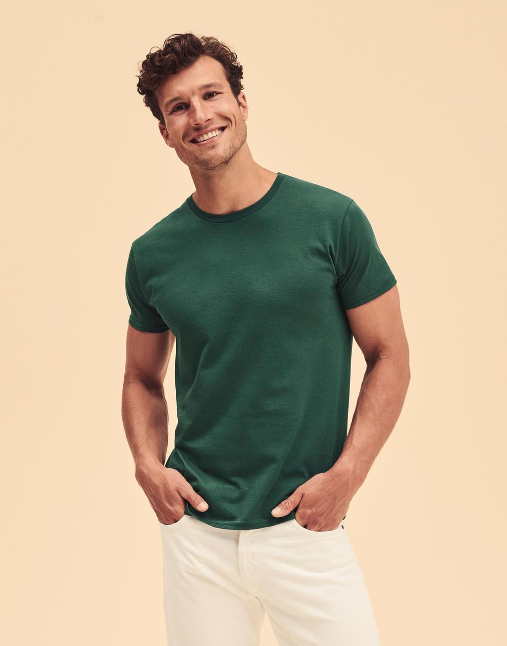 T shirt Homme  Fruit of the loom (Iconic T 150 gr/m2 - coupe Fit)