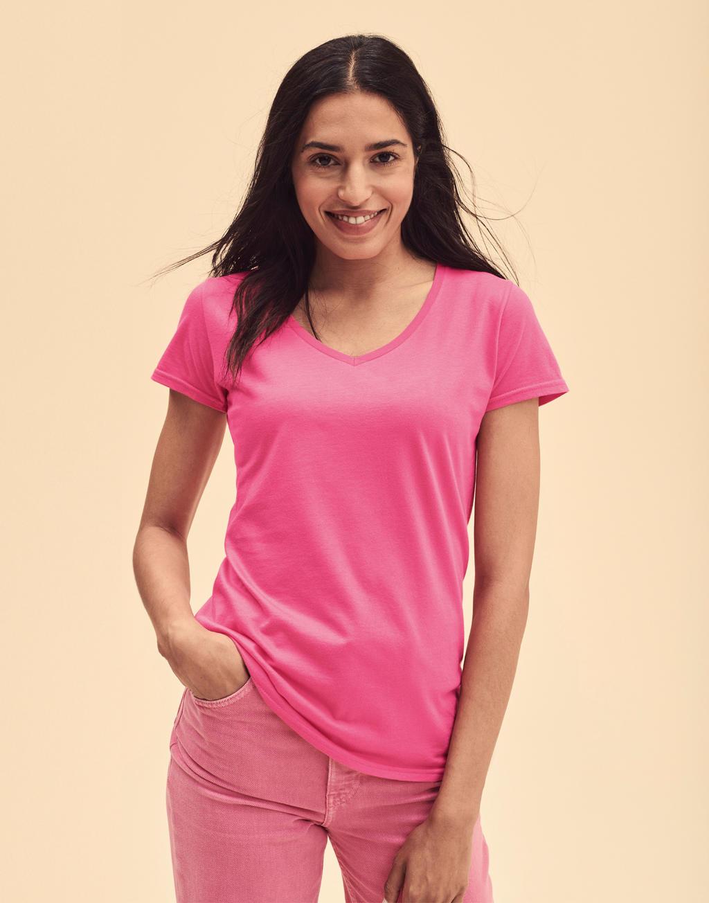 T-shirt femme Fruit of the loom 145 g/m² (couleur)