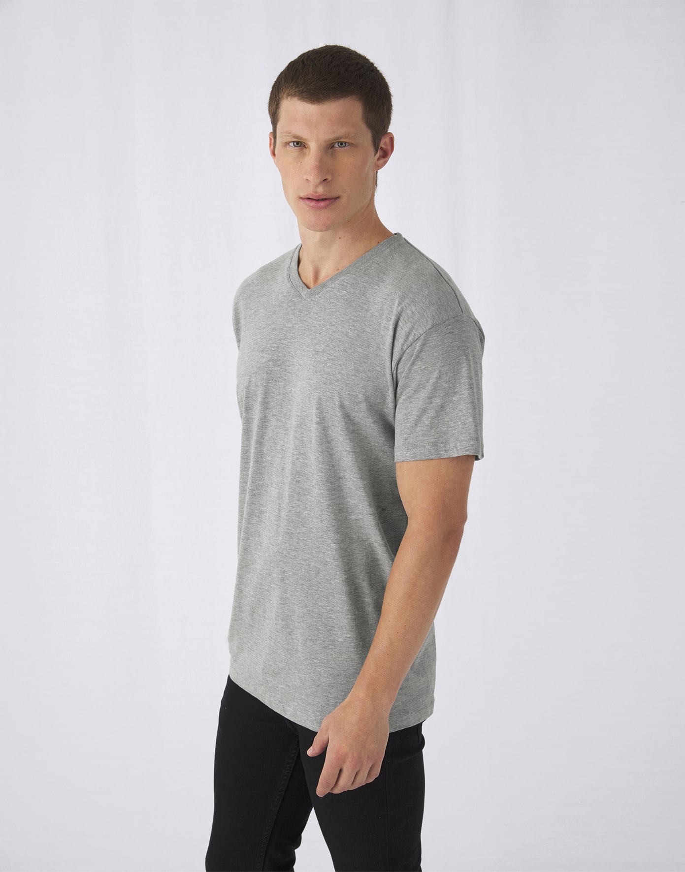 T-shirt Col V B&C - Exact V-Neck