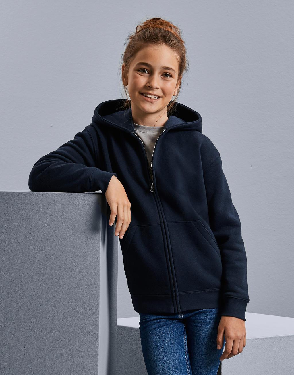 Sweat capuche zippé Russell - Original College T LS