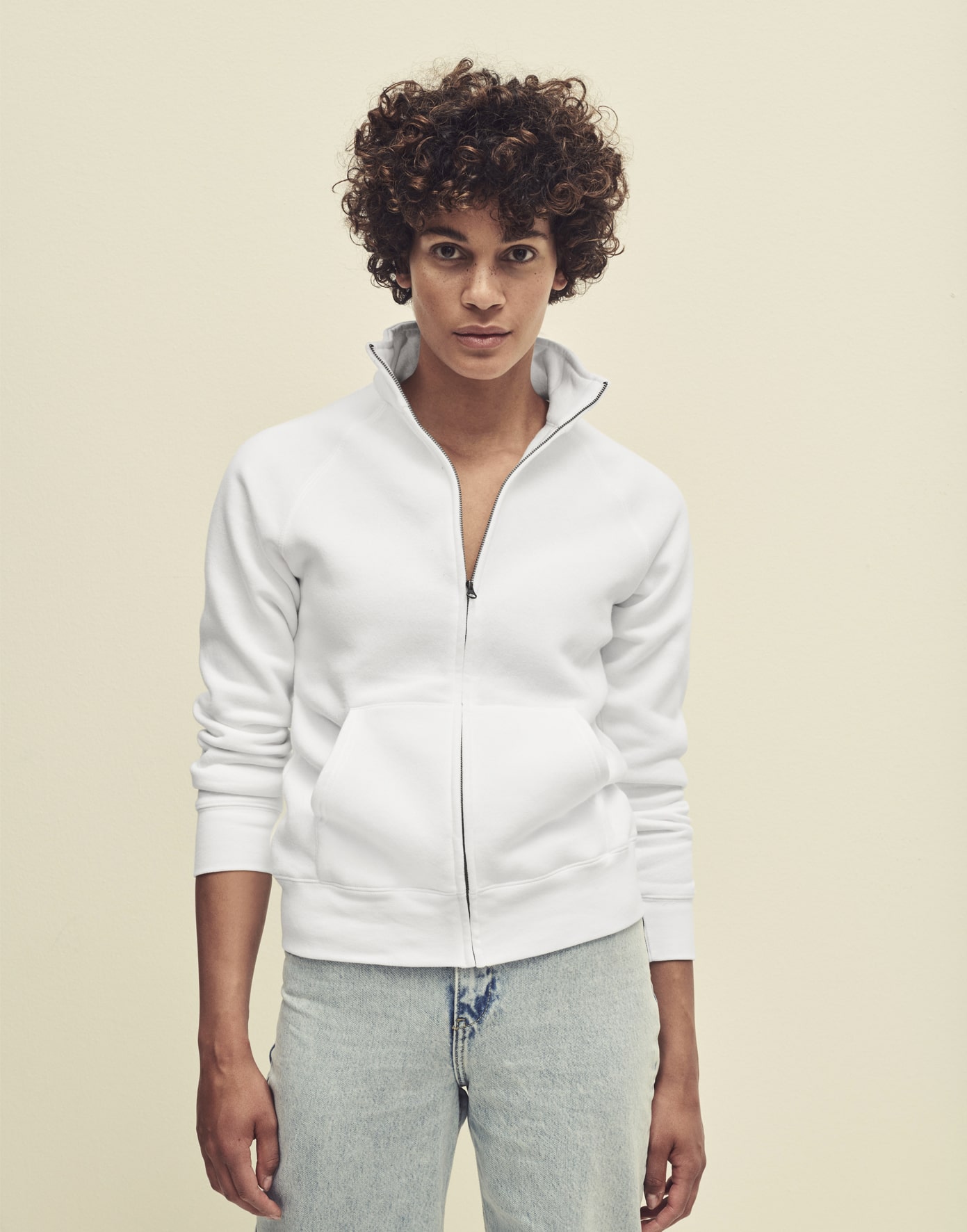 sweat femme zippé Fruit of the loom (Ladies Premium)