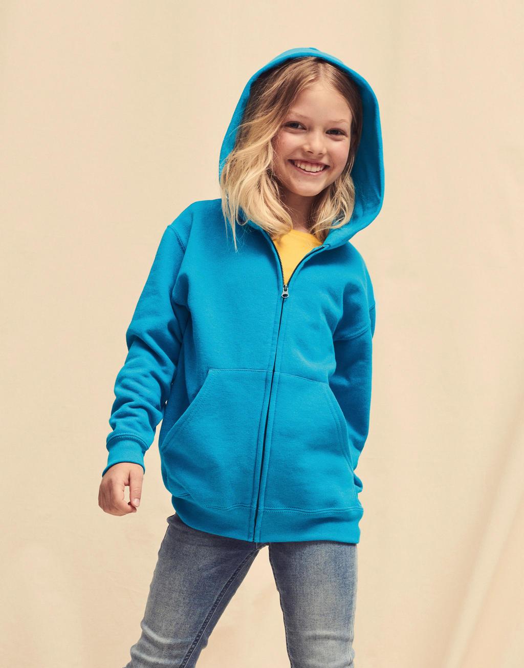 Sweat zippé Fruit of the loom 280 g/m²
