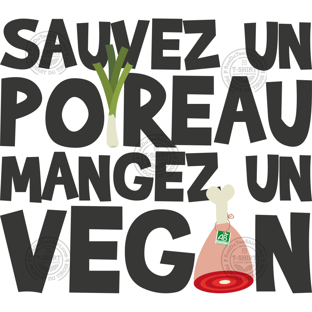 vegan/poireau