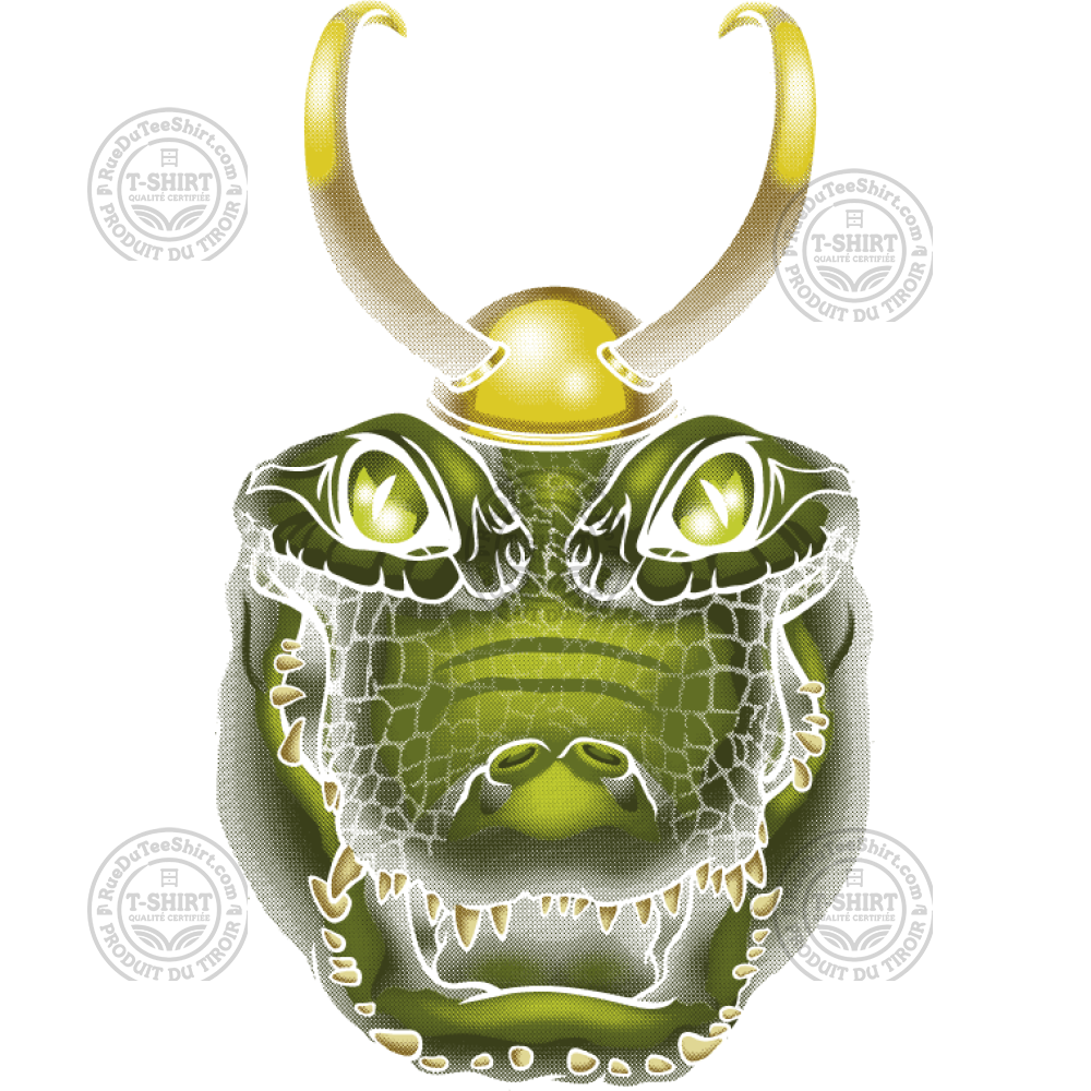 Alligator smile