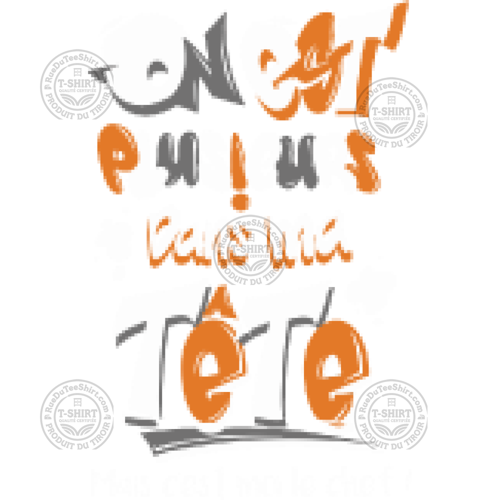 C'est moi le chef !